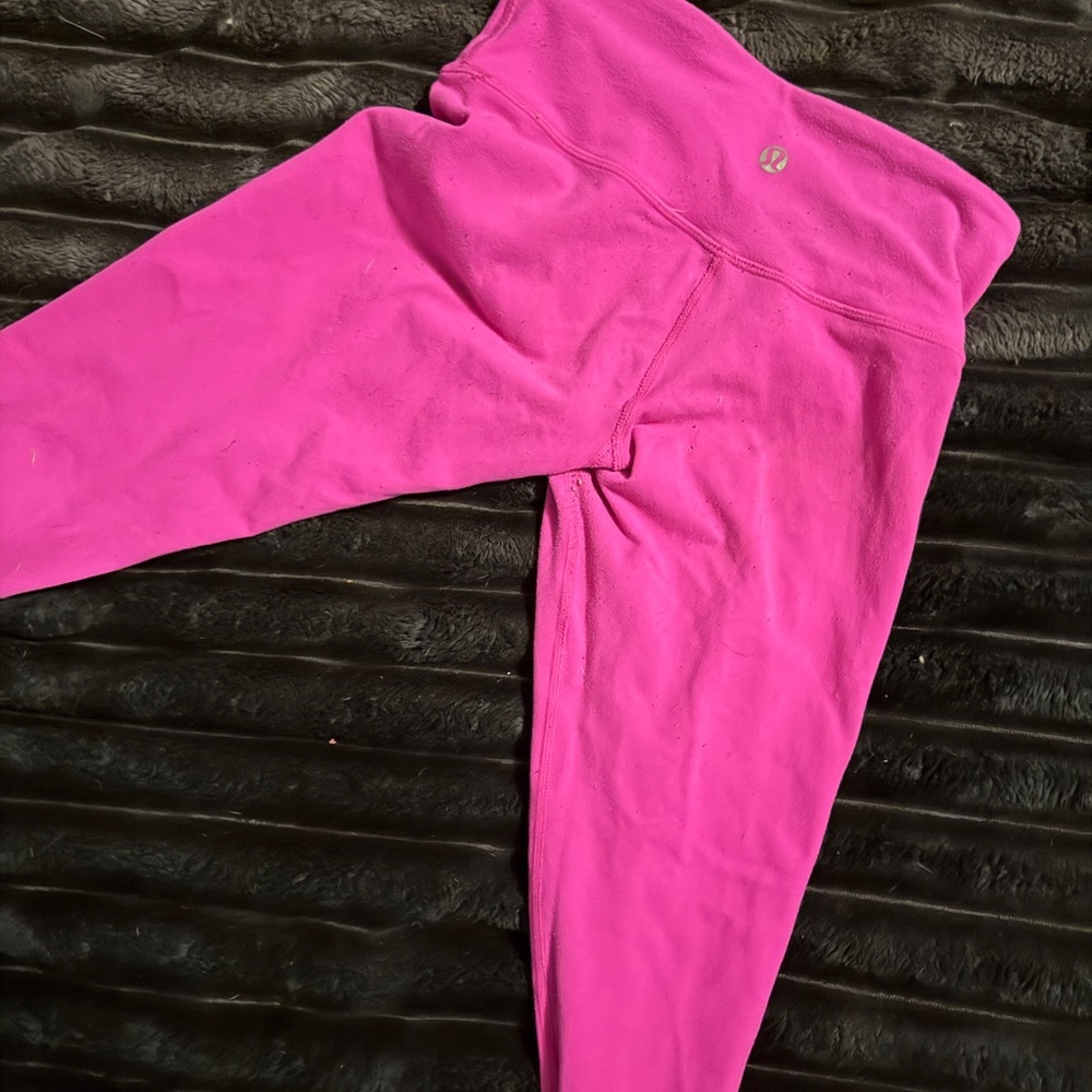 lululemon athletica Vibrant Pink Leggings
